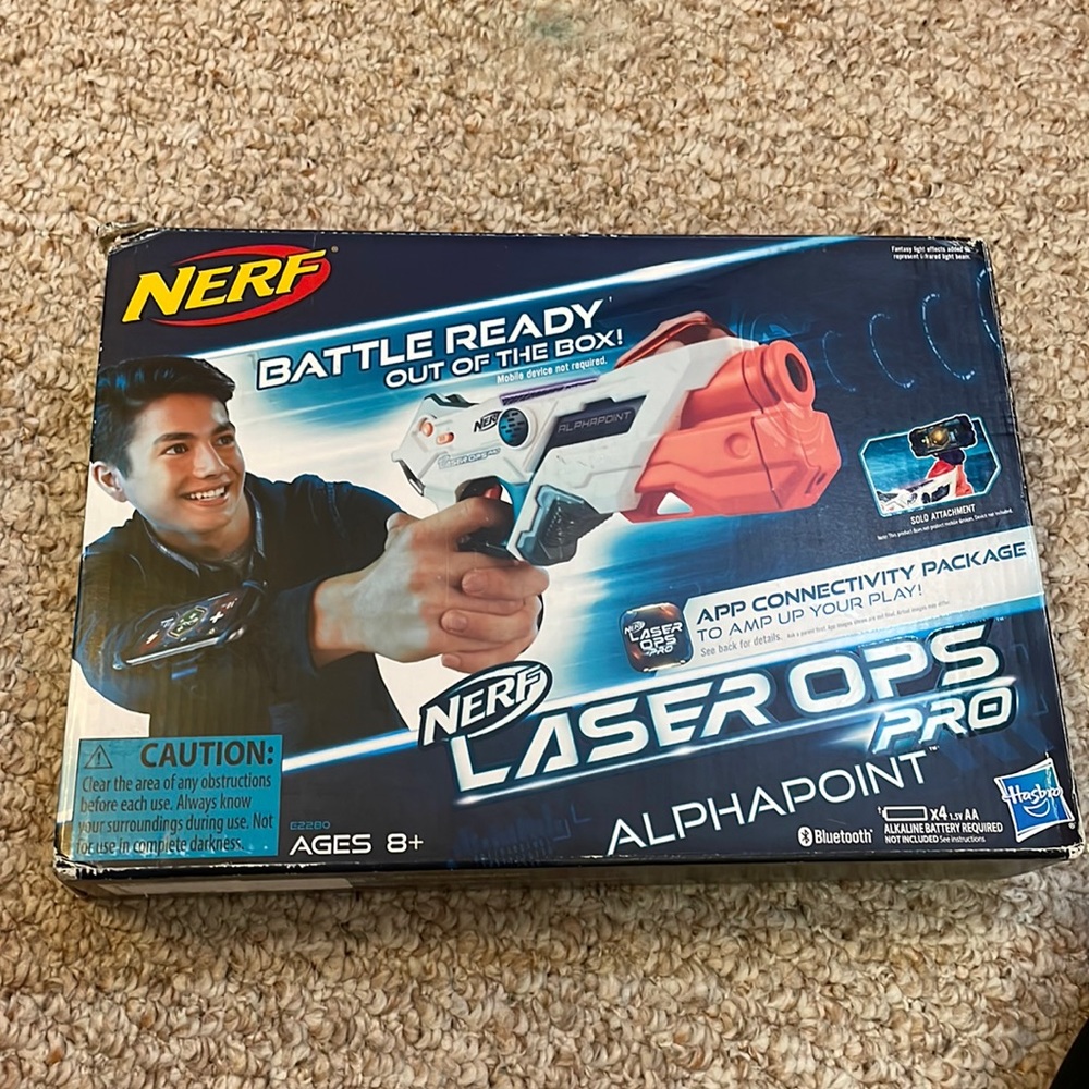 Nerf laser ops gun